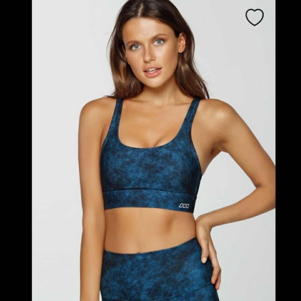 NWOTLorna Jane Compress & Compact sports bra denim